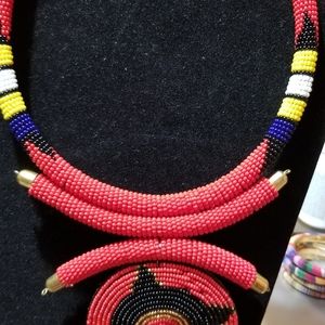 Sassy Jones Vintage Tribal Necklace